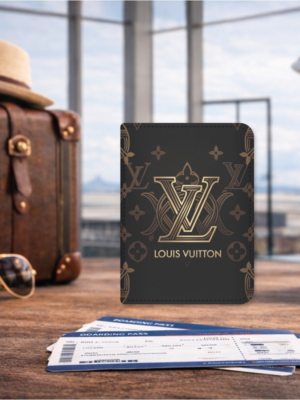 HANDMADE FASHION Passport and ID Holder